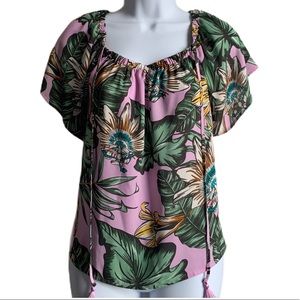 J.Crew floral blouse